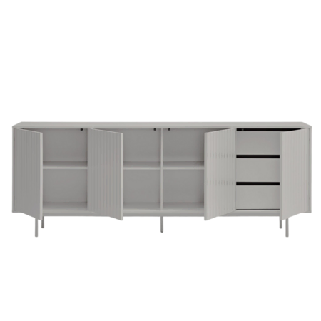 Teulat_Kommode_Sierra_212_cm_Light_Grey