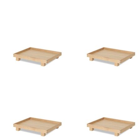 Ferm Living Holztablett Bon Wooden Von Ferm Living Small , Eiche