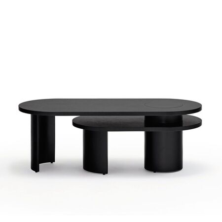 Teulat Teulat Nori - Couchtisch Schwarz
