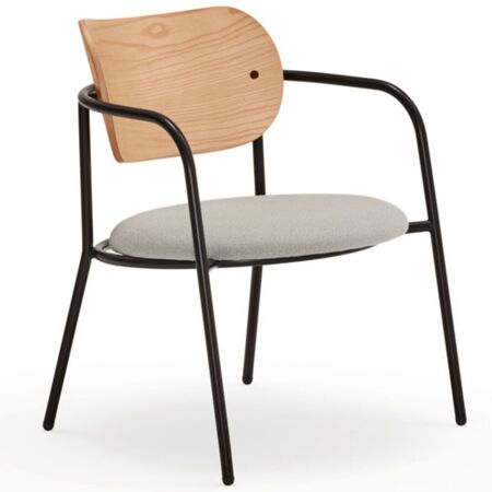 Teulat_Eclipse_Armlehnstuhl_Eiche_Schwarz