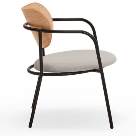 Teulat_Eclipse_Armlehnstuhl_Eiche_Schwarz