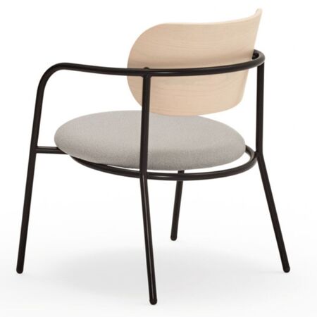 Teulat_Eclipse_Armlehnstuhl_Hell_Eiche_Schwarz