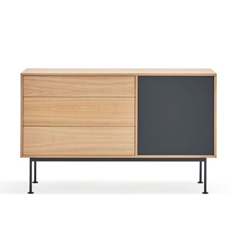 Teulat Teulat Yoko - Sideboard 1D Eiche / Anthrazit Grau