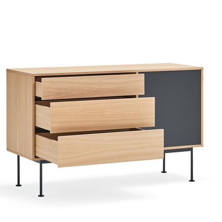 Teulat Teulat Yoko - Sideboard 1D Eiche / Anthrazit Grau