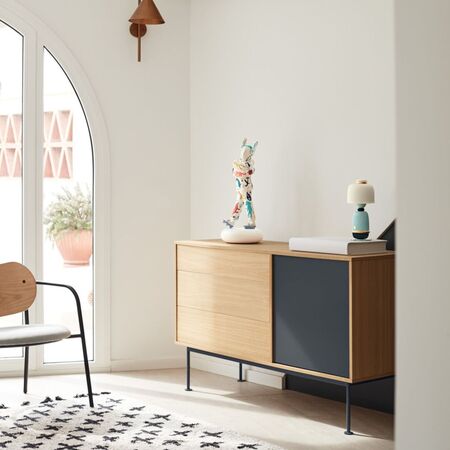 Teulat_Yoko_Sideboard_1D_Eiche_Anthrazit_Grau_Lifestyle