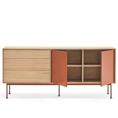 Teulat Teulat Yoko - Sideboard 2D Eiche / Brick