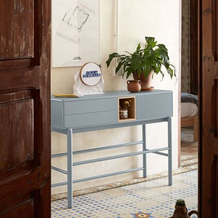 Teulat_Corvo_Konsolentisch_Perlgrau