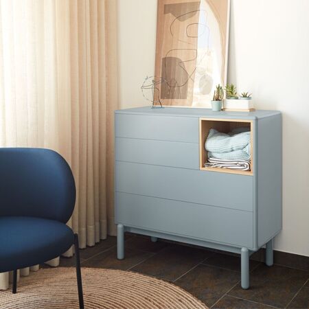 Teulat Teulat Corvo - Sideboard 4D Perlgrau Lifestyle