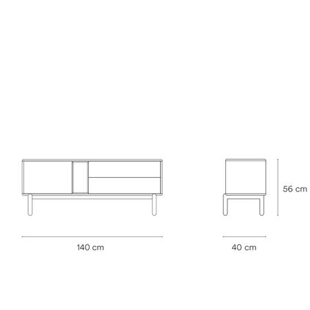 Teulat Teulat Corvo - TV Schrank Details