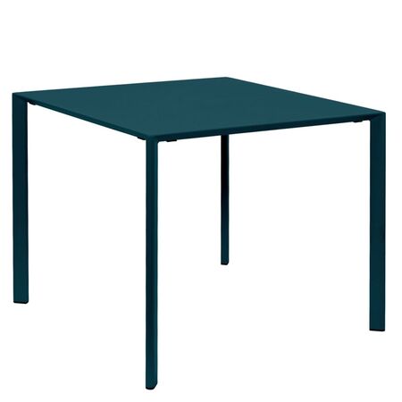 Fermob Bizo Tisch 80 X 80 cm von Fermob Acapulcoblau 21