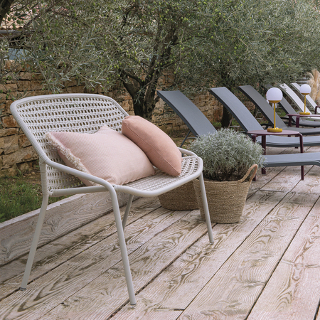 Outdoor Kissen Croisieee Cordage 44 X 44 cm von FermobOutdoor Kissen Croisieee Cordage 44 X 44 cm von Fermob