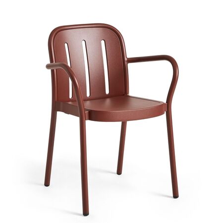 HAY Living Outdoor-Armlehnstuhl Deville von Hay Iron Red