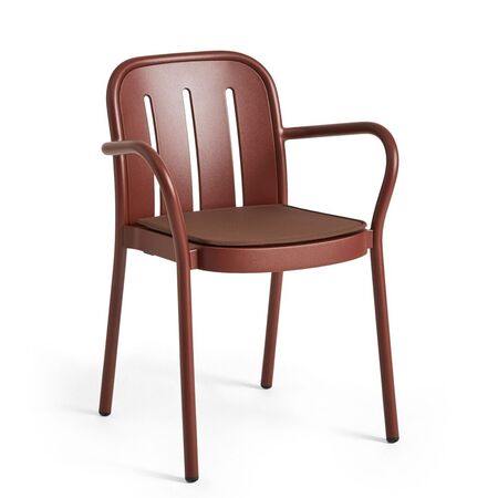 HAY Living Outdoor-Armlehnstuhl Deville von Hay Iron Red