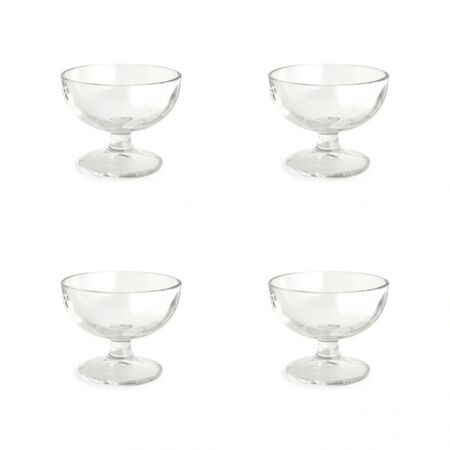 HAY Accessoires Glas Dessert Becher im 4er Set von Hay Ø: 10.5 cm