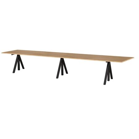 String_Furniture_Height_Adjustable_Conference_Table_Eiche_Schwarz