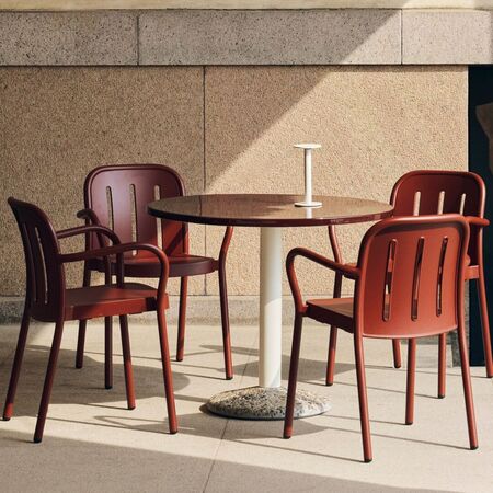 Outdoor-Armlehnstuhl Deville 4er Set von Hay