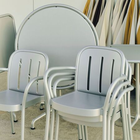 Outdoor-Armlehnstuhl Deville 4er Set von Hay