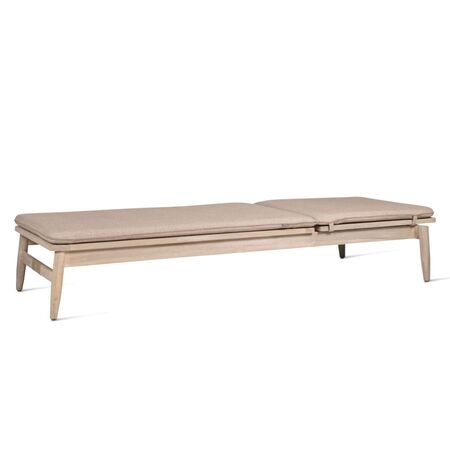 Vincent Sheppard Vincent Sheppard DAVID SUNLOUNGER - Sonnenliege Gealtertes Teakholz