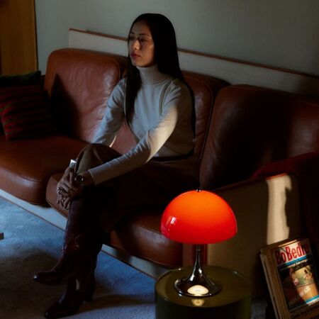 Louis Poulsen Tischleuchte Panthella 250 Portable Lamp Originals V3 von Louis Poulsen Rot-1