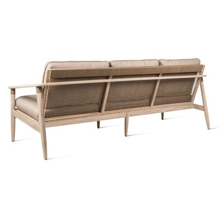 Vincent Sheppard Vincent Sheppard David Lounge Sofa 3S Gealtertes Teakholz