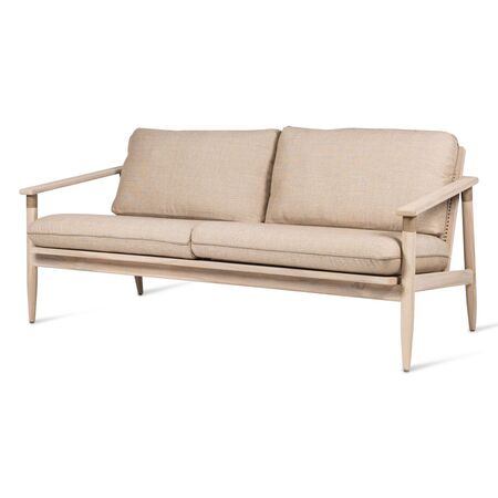 Vincent Sheppard Vincent Sheppard David Lounge Sofa 2S Gealtertes Teakholz