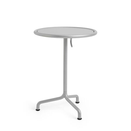 HAY Living Runder Gartentisch Deville von Hay Silver Grey, Ø: 55 cm 