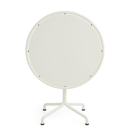 HAY Living Runder Gartentisch Deville von Hay Cream White, Ø: 80 cm