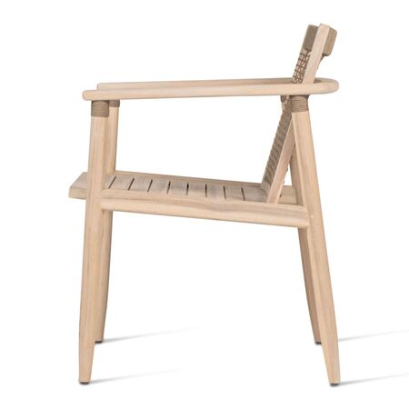 Vincent Sheppard Vincent Sheppard David Dining Armchair Gealtertes Teakholz