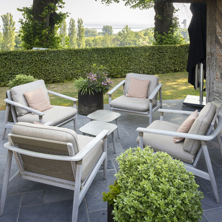 Vincent Sheppard Vincent Sheppard David Side Table Feuerstein, L: 41 cm / B: 41 cm 