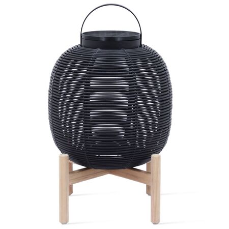 Vincent Sheppard Vincent Sheppard Tika Lantern Schwarz, Teakholz, Klein