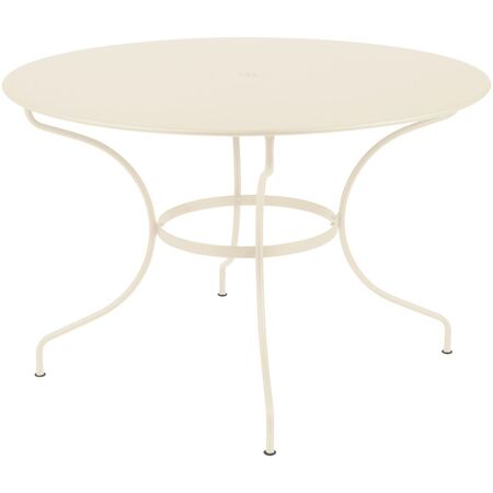 Fermob Tisch 'Opéra+' Latte-Beige E8, Ø: 117 cm