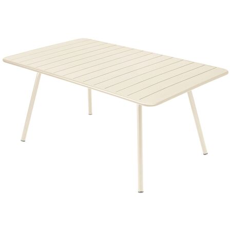 Fermob Luxembourg Tisch Latte-Beige E8, 165 x 100 cm 