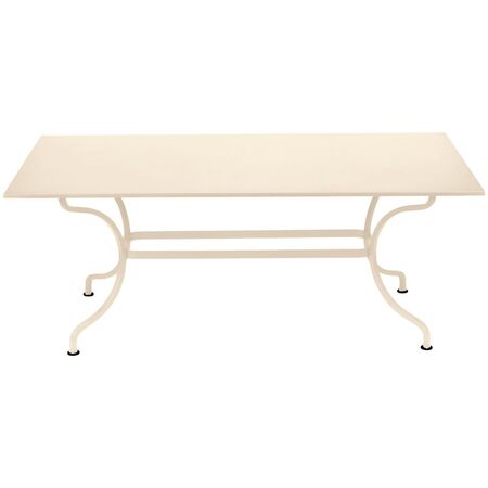 Fermob Tisch 'Romane' Latte-Beige E8, B: 180 cm / T: 100 cm