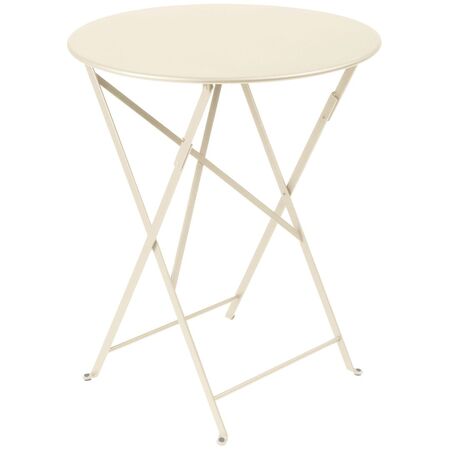 Fermob Tisch Bistro Rund Latte-Beige E8, Ø: 60 cm 