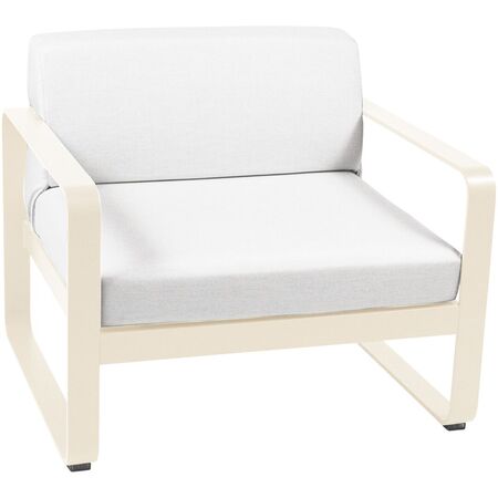 Fermob Armlehnsessel 'Bellevie' Latte-Beige E8, Grauweiss 81