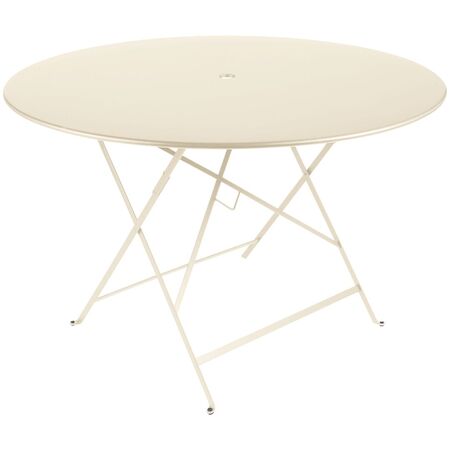 Fermob Tisch Bistro Rund Latte-Beige E8, Ø: 117 cm 