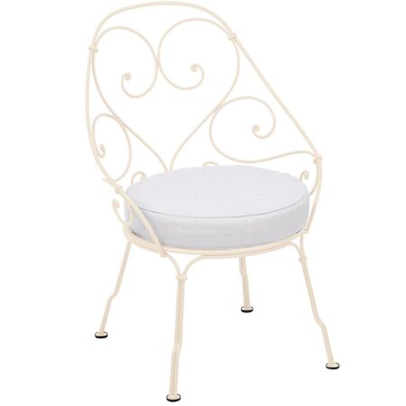 Fermob Sessel 'Cabriolet' Latte-Beige E8, Grauweiss 81