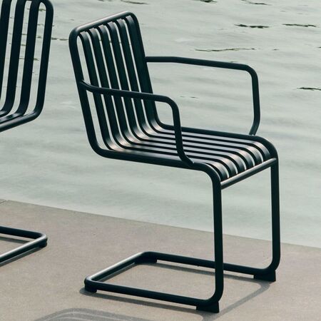 Outdoor-Armlehnstuhl Palissade Cantilever 4er Set von Hay