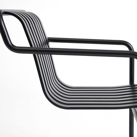 Outdoor-Dining Armlehnstuhl Palissade Cantilever 4er Set von Hay