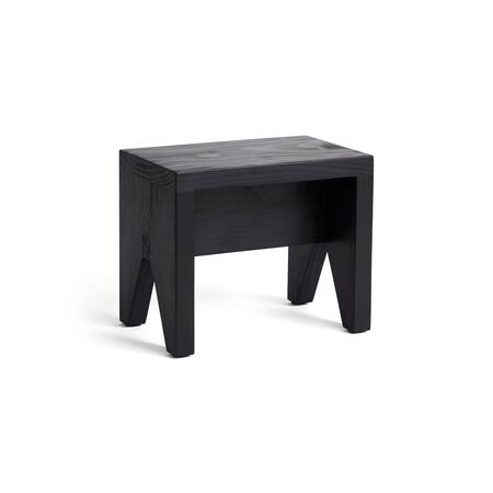 HAY Accessoires Vielseitiger Hocker Manolito von Hay Black, B: 20 cm / L: 30 cm 
