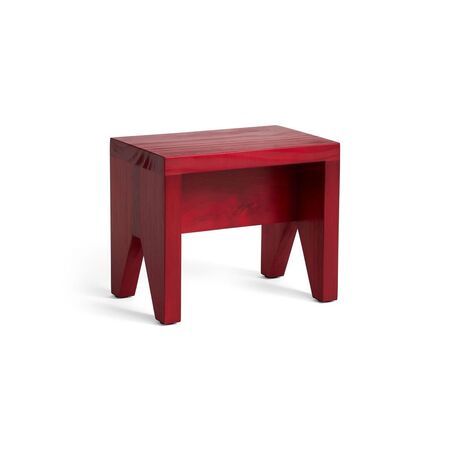 HAY Accessoires Vielseitiger Hocker Manolito von Hay Red, B: 20 cm / L: 30 cm 