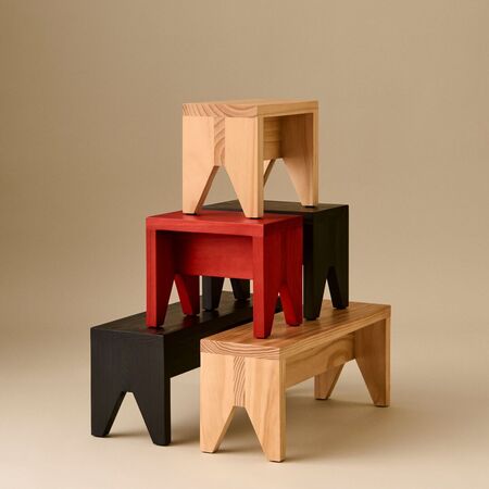 HAY Accessoires Vielseitiger Hocker Manolito von Hay Lifestyle