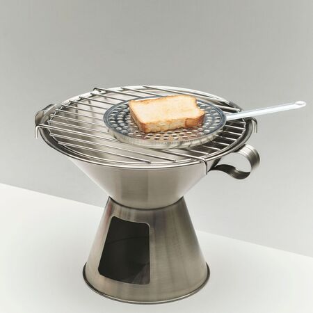 HAY Accessoires BBQ Grill Outdoor Market von Hay Stainless steel