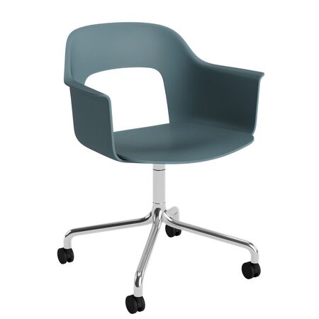 HAY Living Büro-Armlehnstuhl Layout 261 von Hay Ocean, Aluminium poliert