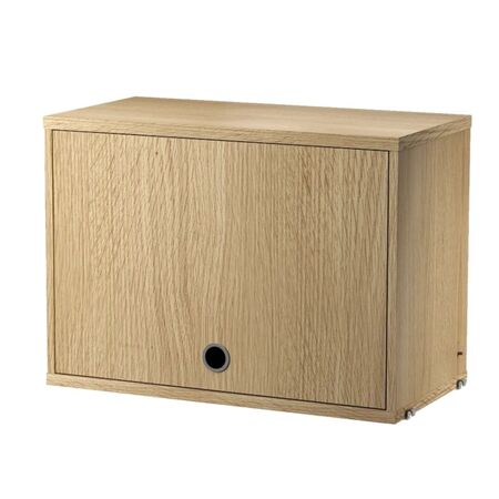 String Furniture Schrank mit Klapptür von String Furniture Eiche, B: 58 cm, T: 30 cm