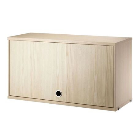 String Furniture Schrank mit Klapptür von String Furniture Esche, B: 78 cm, T: 30 cm