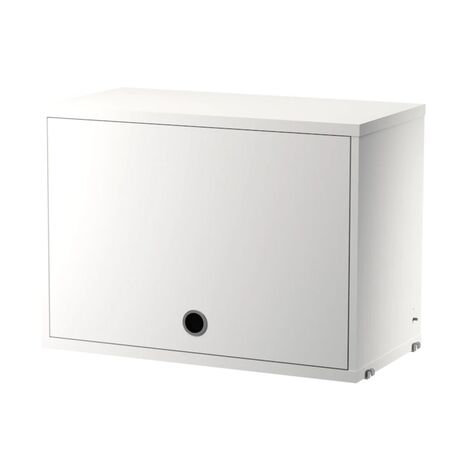 String Furniture Schrank mit Klapptür von String Furniture Weiss, B: 58 cm, T: 30 cm