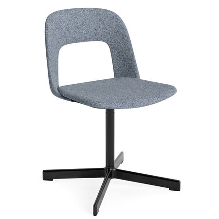 HAY Living Stuhl Layout 134 von Hay Schwarz pulverbeschichtet Aluminium, Vanir - 733 