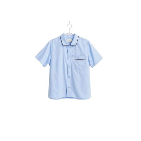 HAY Accessoires Outline Pyjama S/ S Shirt Soft Blue, XS/S