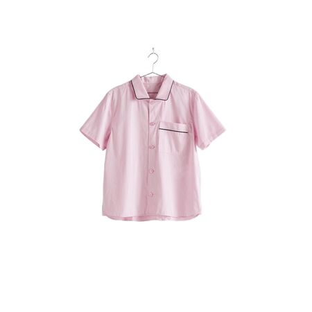 HAY Accessoires Outline Pyjama S/ S Shirt Soft Pink, XS/S
